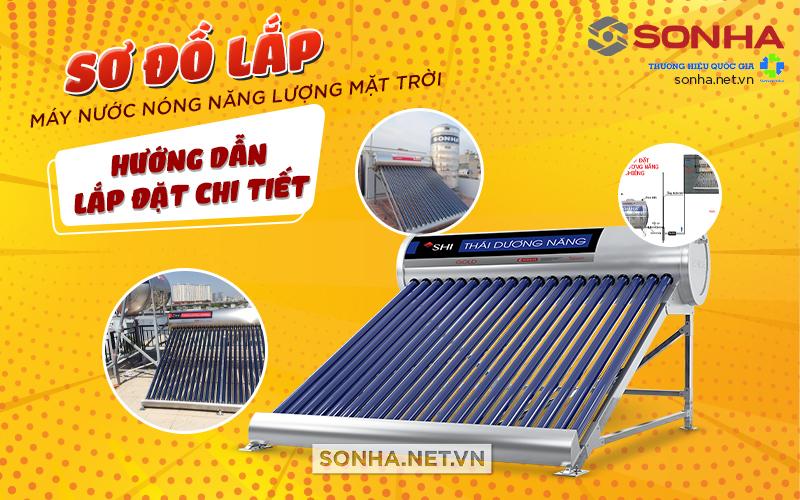 Lắp đặt máy nước nóng năng lượng mặt trời chuyên nghiệp