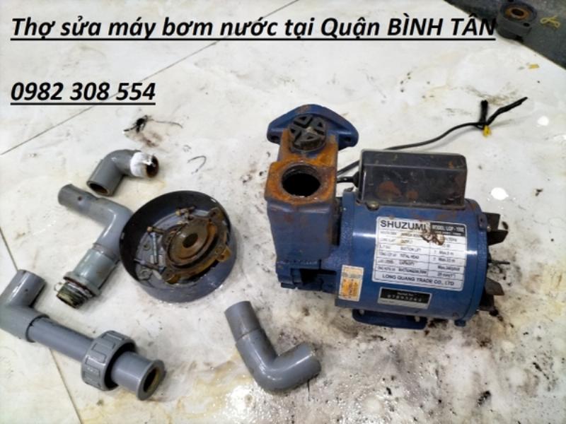 Thợ sửa máy bơm nước tại nhà quận Bình Tân chuyên nghiệp